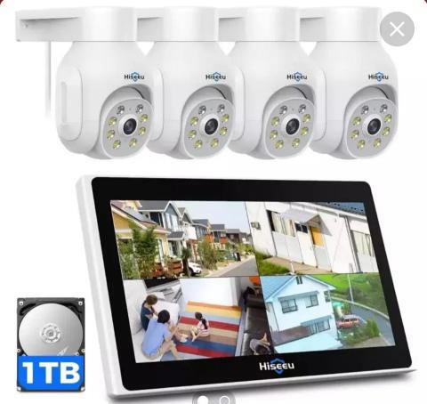 Kit CCTV WIFI - ISEEU Kit CCTV WIFI