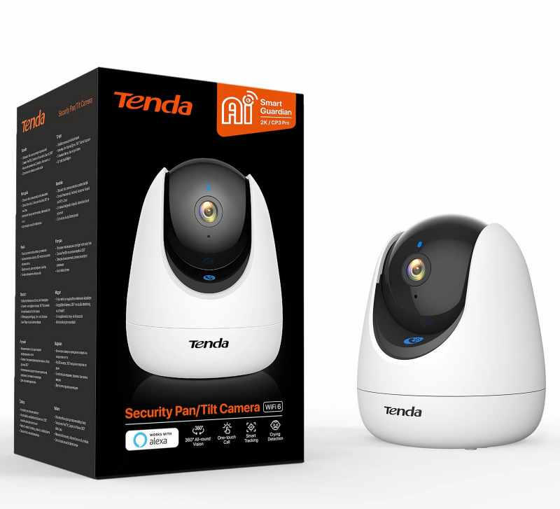 Cámara WiFi 2K - TENDA Cámara WiFi 2K